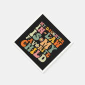 義理の娘は子どもが大お気に入りの虫だ スタンダードカクテルナプキン (角)