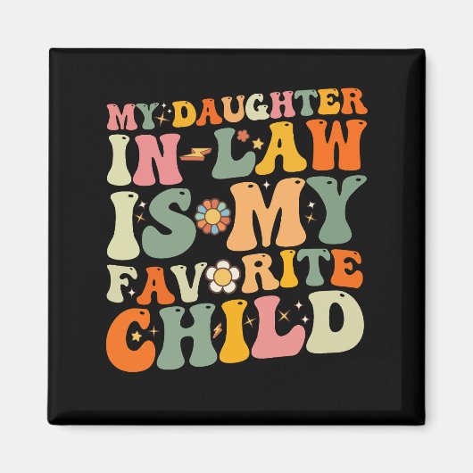 義理の娘は子どもが大お気に入りの虫だ マグネット (正面)