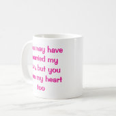 義理の娘ギフトコーヒーマグ コーヒーマグカップ (正面左)