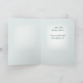 義理の娘マザーズデイハットサンダル カード (内部)