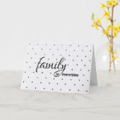 義理の娘水玉模様 カード (黄色い花)