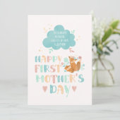 義理の娘(ぼう)の母(ほう)さんのおめでとう カード (スタンド正面)