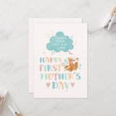 義理の娘(ぼう)の母(ほう)さんのおめでとう カード (正面/裏面インサイチュ)