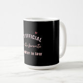 義理の娘Morからの誕生日クリスマス コーヒーマグカップ (正面右)