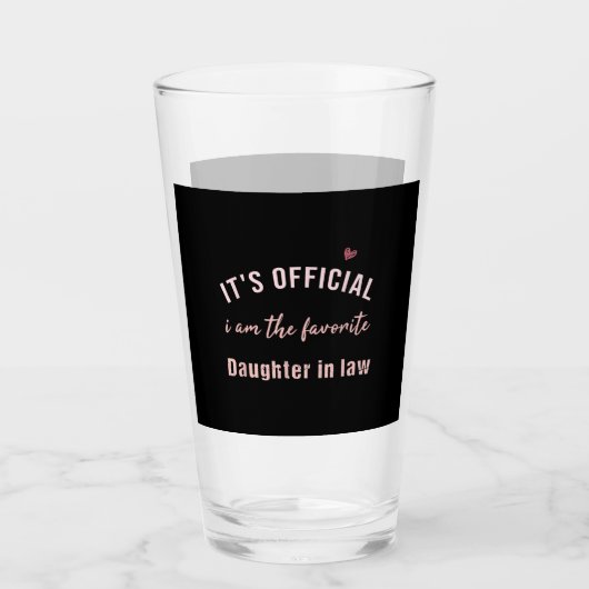 義理の娘Morからの誕生日クリスマス タンブラーグラス (正面)