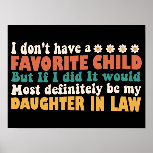 義理の子お気に入りの娘が無い ポスター (正面)