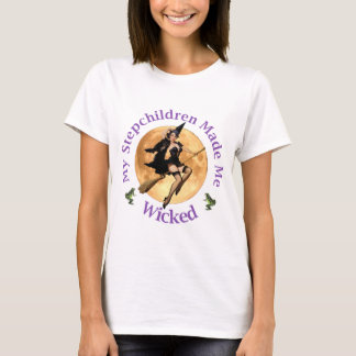 義理の子供がはずれた Tシャツ