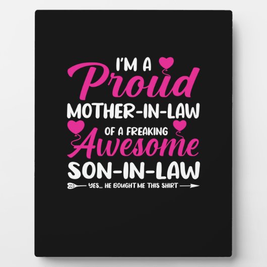 義理の子素晴らしの母 フォトプラーク (正面)