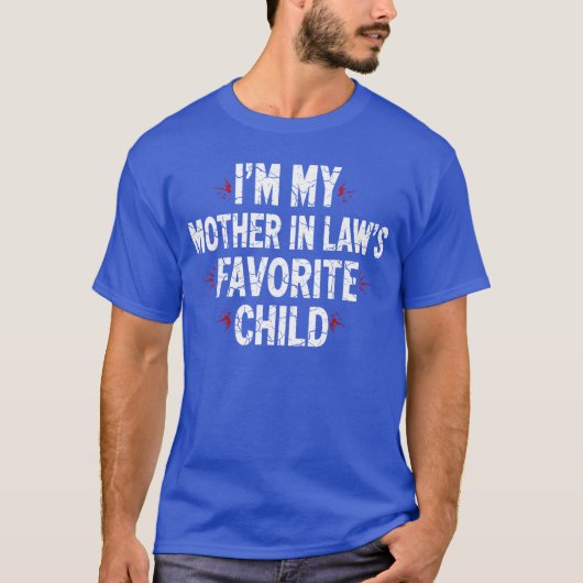義理の家族+お気に入りの子供+家族のユーモア でお祝いを盛り上げよう Tシャツ (正面)