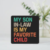 義理の息子が一番好きな子供 招待状 (スタンド正面)