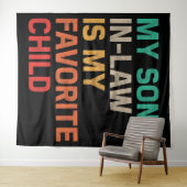 義理の息子が私のお気に入りの子 タペストリー (インサイチュ(横))