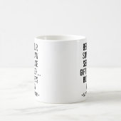 義理の息子であることがプレゼント 父の日 コーヒーマグカップ (中央)