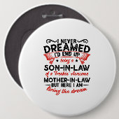 義理の息子であること 缶バッジ (正面&裏面)