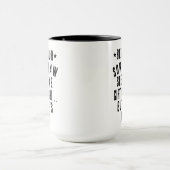 義理の息子でいるだけで十分な贈り物のようです  マグカップ (中央)