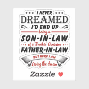 義理の息子になるとは夢にも思わなかった シール