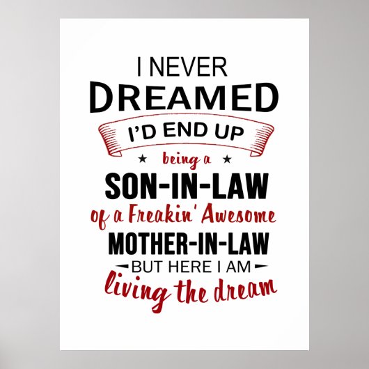 義理の息子になるとは夢にも思わなかった ポスター (正面)