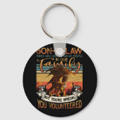 義理の息子には多くの人がい素晴らしる キーホルダー (正面)