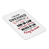 義理の息子のフリーキンになる夢も見たことがな素晴らしい」 マグネット (右側)