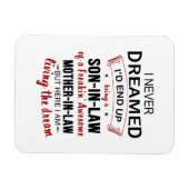 義理の息子のフリーキンになる夢も見たことがな素晴らしい」 マグネット (横)