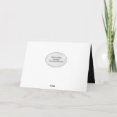 義理の息子の家庭の壁の誕生日 カード (裏面)