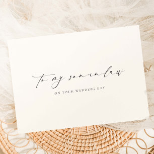 義理の息子の結婚式の日にレメア カード