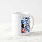 義理の息子の詩-ハッピーバースデーのデザイン コーヒーマグカップ (正面右)