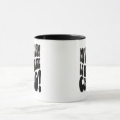 義理の息子は子お気に入りのだ マグカップ (中央)