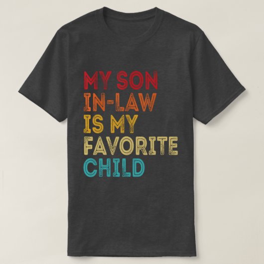 義理の息子は子お気に入りのだ Tシャツ (デザイン正面)