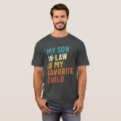 義理の息子は子お気に入りのだ Tシャツ (正面フル)