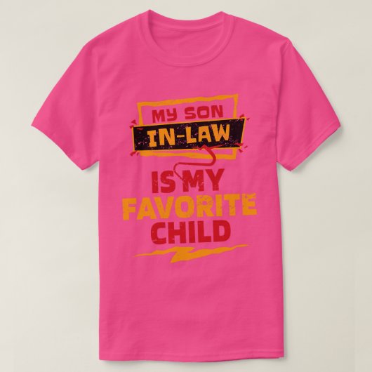 義理の息子は子お気に入りのだ Tシャツ (デザイン正面)