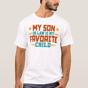 義理の息子は子お気に入りのだ Tシャツ