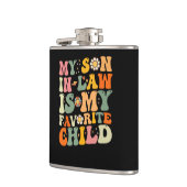 義理の息子は子お気に入りのレトロGroovy フラスク (左)