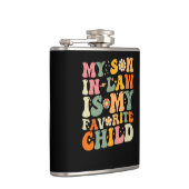 義理の息子は子お気に入りのレトロGroovy フラスク (右)