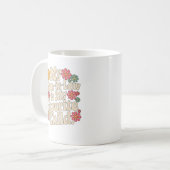 義理の息子は子お気に入りの子パパ母 コーヒーマグカップ (正面左)