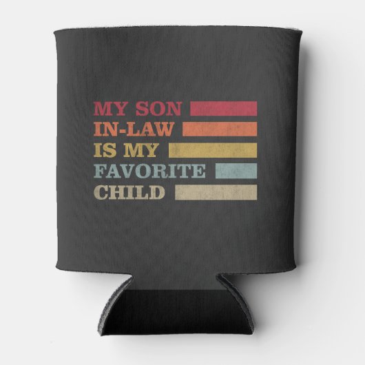 義理の息子は子お気に入りの家おもしろいだ 缶クーラー (正面)