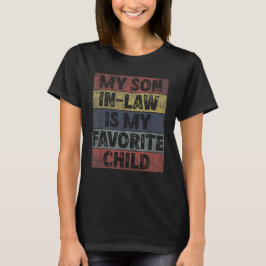義理の息子は子お気に入りの家おもしろいだ Tシャツ