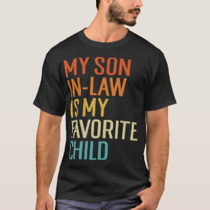 義理の息子は子お気に入りの家おもしろいだ Tシャツ