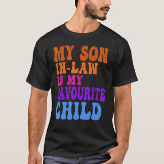 義理の息子は子お気に入りの家おもしろい胡 Tシャツ
