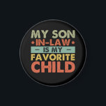 義理の息子は子お気に入りの家の溝だ マグネット<br><div class="desc">義理の息子は子お気に入りの家の溝だ</div>