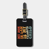 義理の息子は子お気に入りの家の溝だ ラゲッジタグ (正面縦)