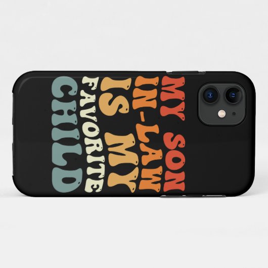 義理の息子は子お気に入りの家の溝だ Case-Mate iPhoneケース (裏面(横))