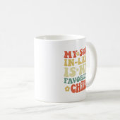 義理の息子は法お気に入りのの子の母 コーヒーマグカップ (正面右)