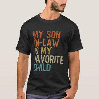 義理の息子は私のお気に入りの子供です 義母 Tシャツ