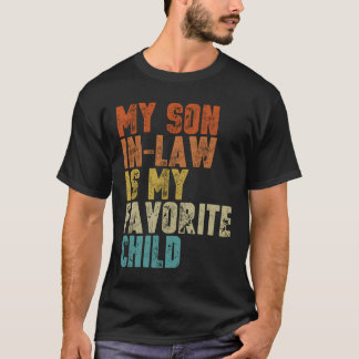 義理の息子は私のお気に入りの子供 義母 Tシャツ