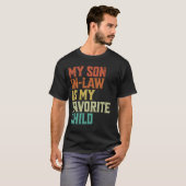 義理の息子は私の一番好きな子供 Tシャツ (正面フル)