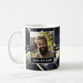 義理の息子は私の子お気に入りの写真Mag 011 コーヒーマグカップ (左)