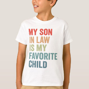 義理の息子は私の子の母お気に入りののおもしろいパパ Tシャツ