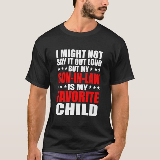 義理の息子はM Tシャツ (正面)