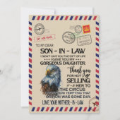 義理の息子へ | 愛する義理の息子へ　母より シーズンカード (正面)