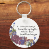 義理の息子ギフト キーホルダー (正面)